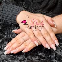 pose de faux ongles en résine, remplissage Nice