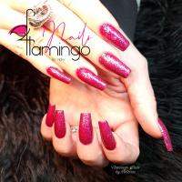 ongles Gel X pose Américiane